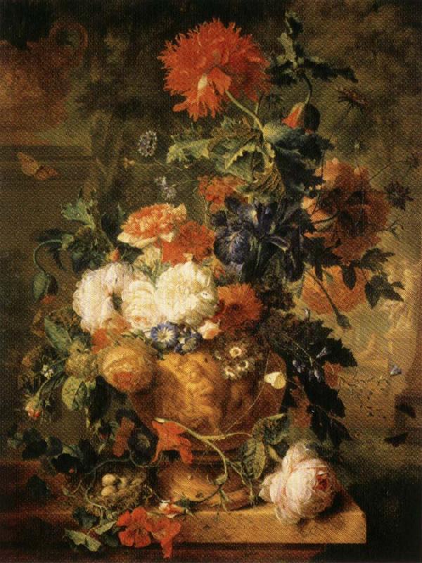 HUYSUM, Jan van Vase of Flowers Sweden oil painting art
